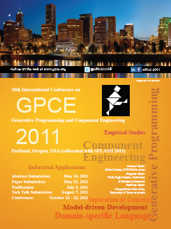 GPCE 2011 poster